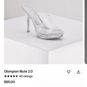 The Shoe Fairy Olympian Mule 2.0 Size 9